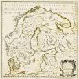 Kart over Skandinavia (Gjengitt med tillatelse fra Eidsvoll1814.no)